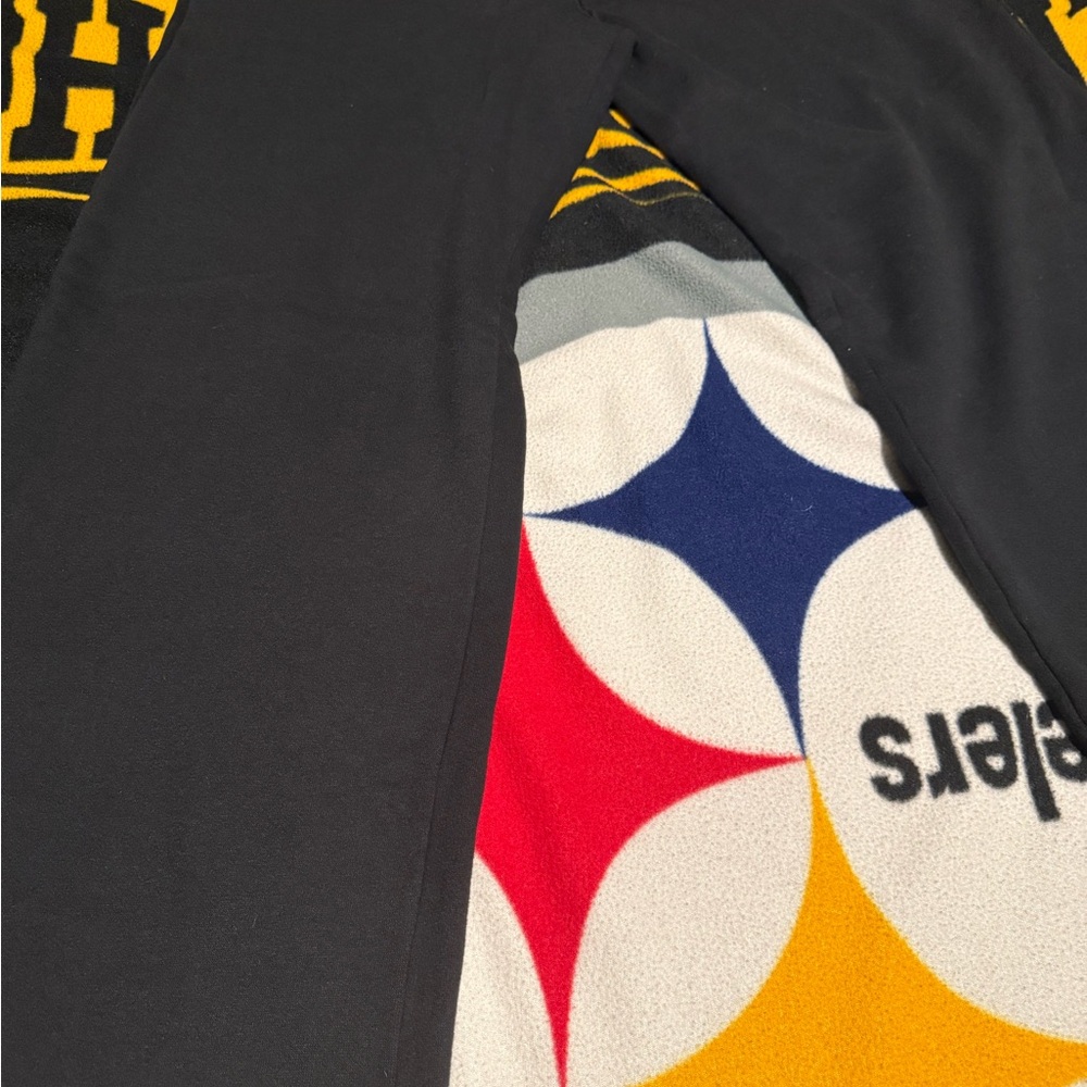 Hollister Black Wide Leg Sweat Pants - Picture 4 of 6